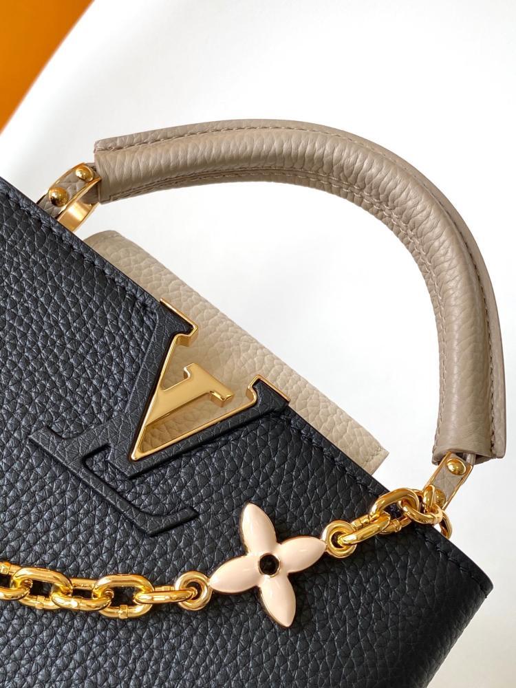 Calfskin Top Handle Bag