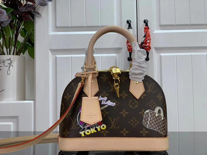 Alma Top Handle Bag