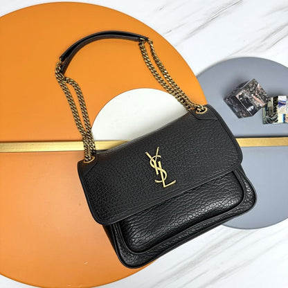 Leather Top Handle Bag