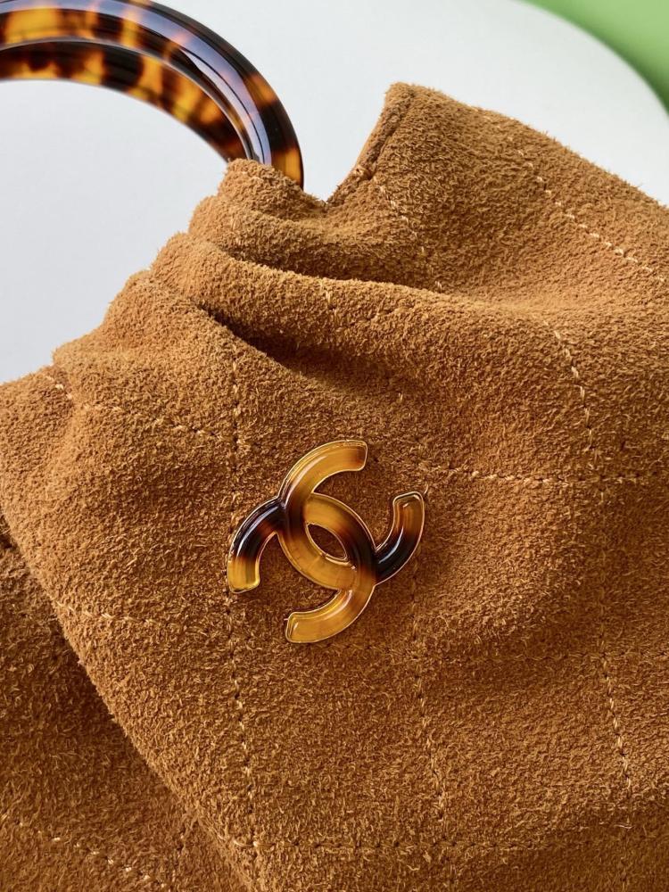 Suede Top Handle Bag