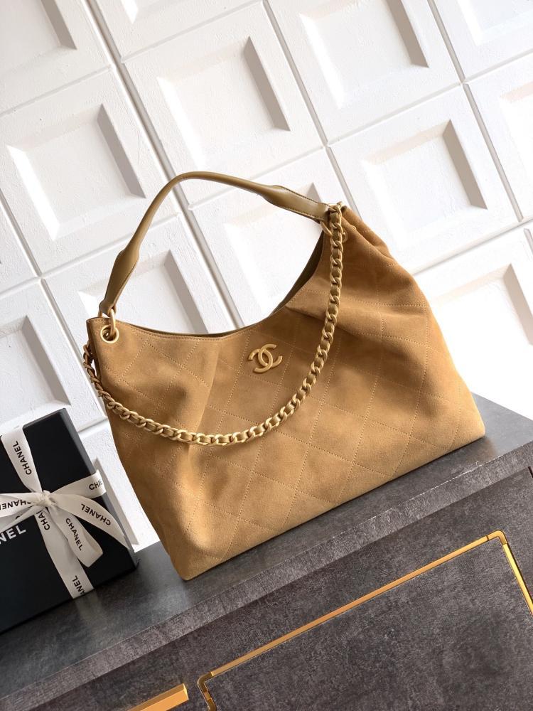 Suede Hobo Bag
