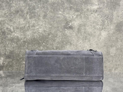 Leather Top Handle Bag