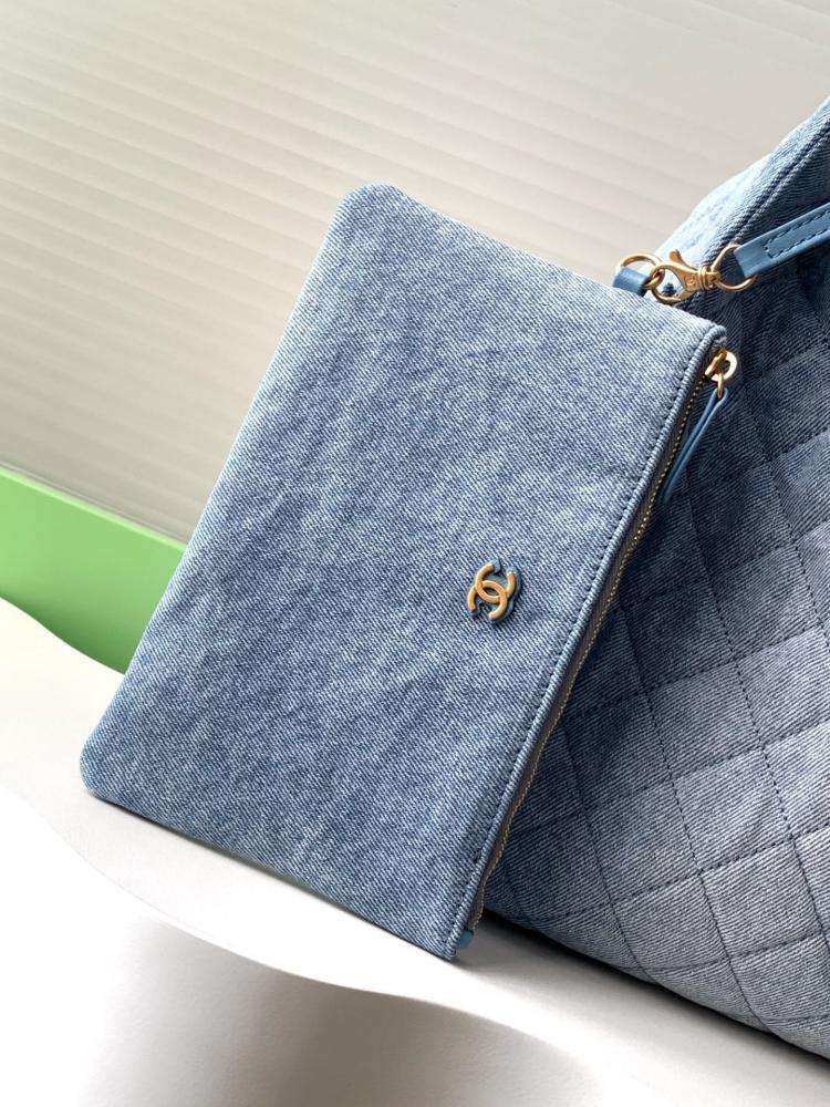 Alma Denim Bucket Bag