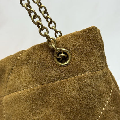 Suede Bucket Bag