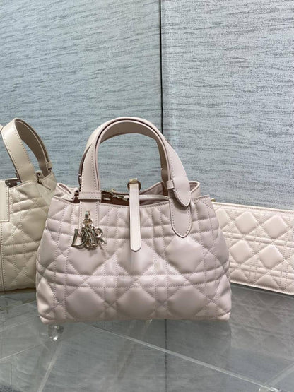 Leather Top Handle Bag