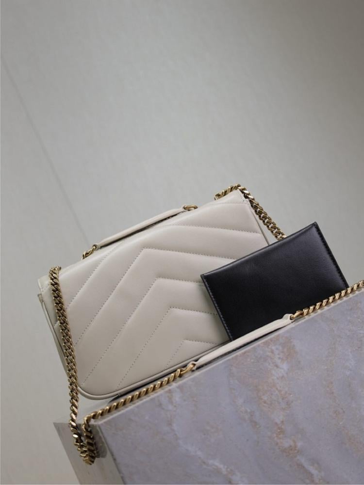Loulou Leather Shoulder Bag