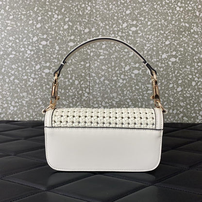 Calfskin Top Handle Bag