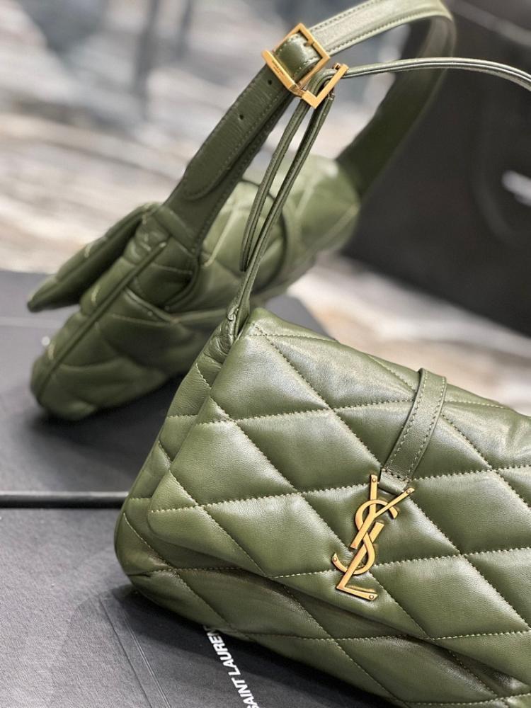 Classic Modern Quilted Leather Shoulder Bag