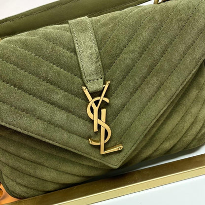 Elegant Leather Top Handle Bag