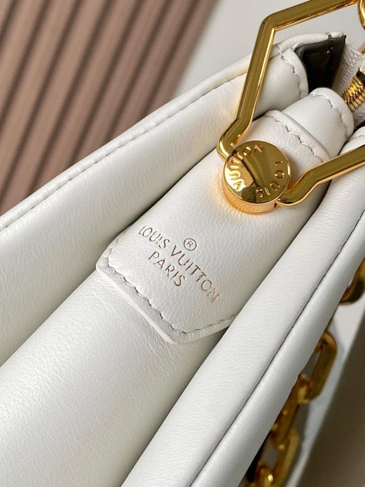 Modern Luxury Monogram Leather Top Handle Bag