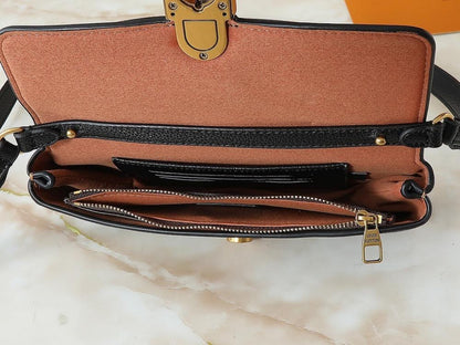 Modern Italian-Inspired Monogram Calfskin Wallet