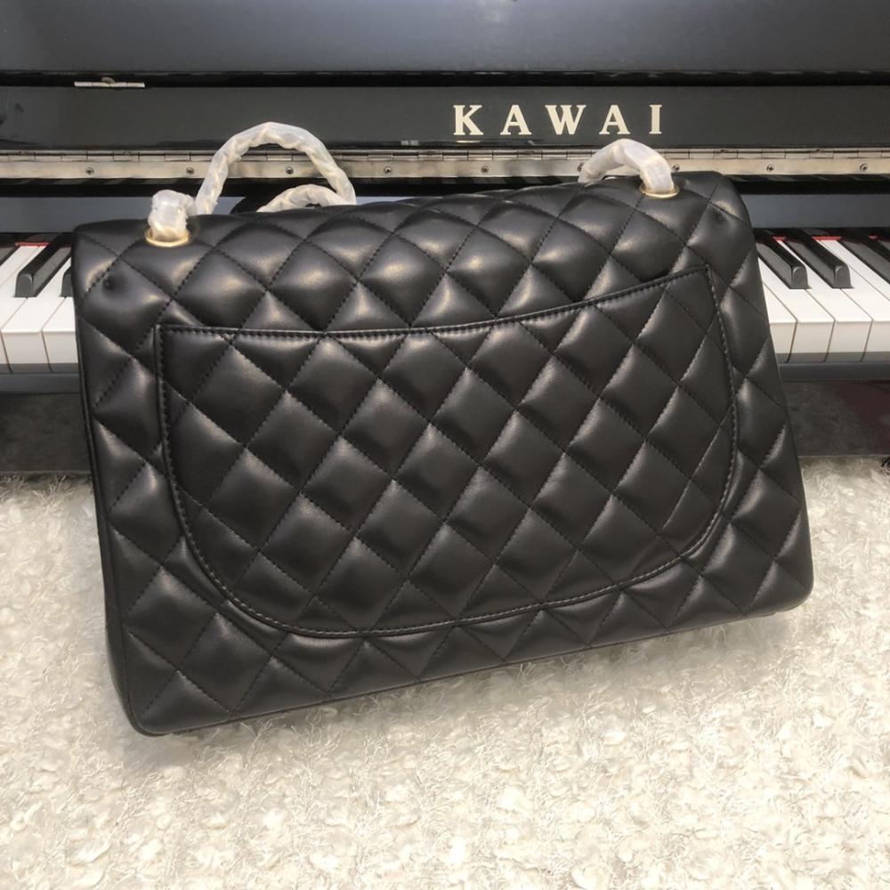 Lambskin Top Handle Bag