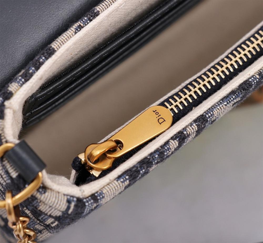 Saddle Gold Printed Shoulder Bag