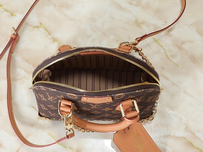 Alma Calfskin Shoulder Bag