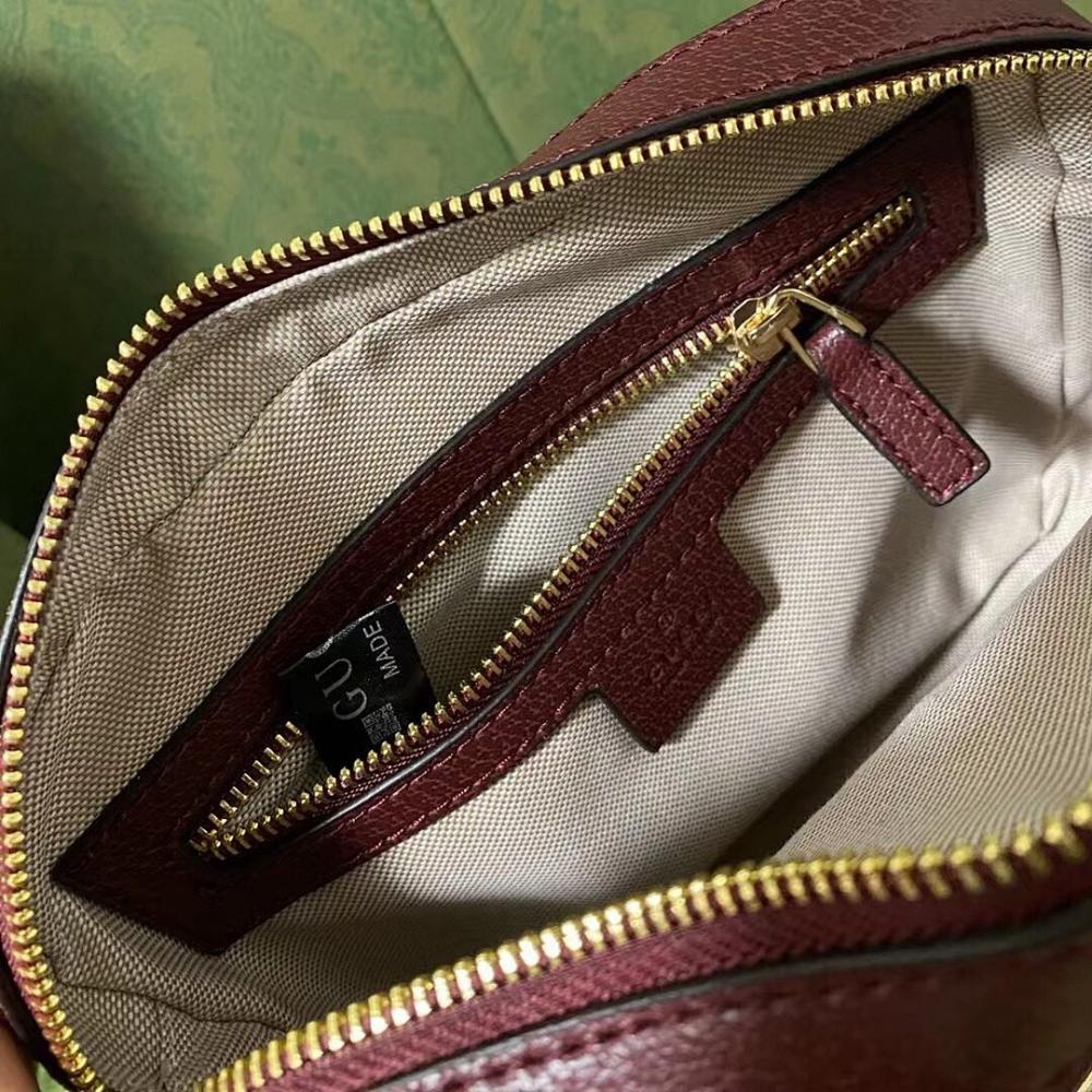 Luxury Refined Red Top Handle Bag