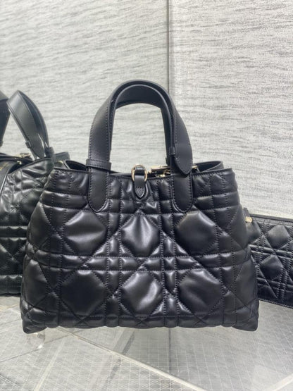 Leather Top Handle Bag