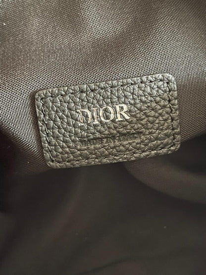 Stylish Refined Black Printed Calfskin Shoulder Bag