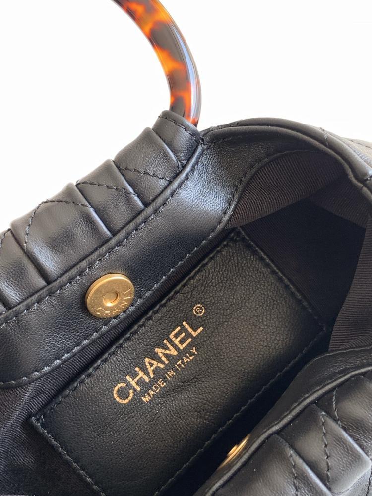 Lambskin Top Handle Bag