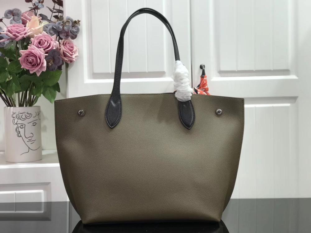 Leather Top Handle Bag