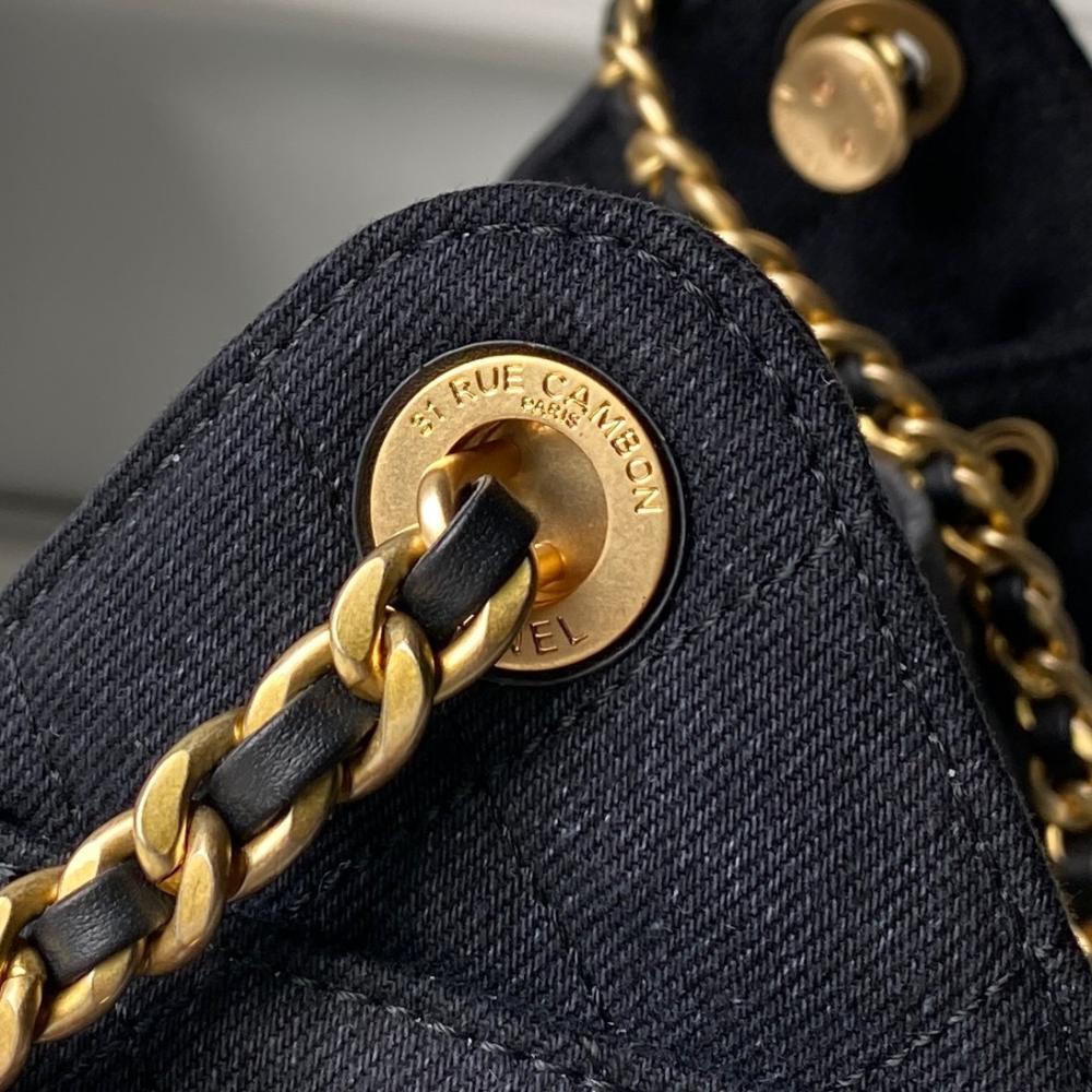 Denim Hobo Bag