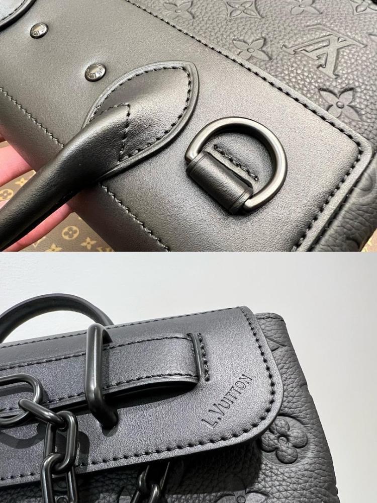 Stylish Refined Leather Crossbody Bag