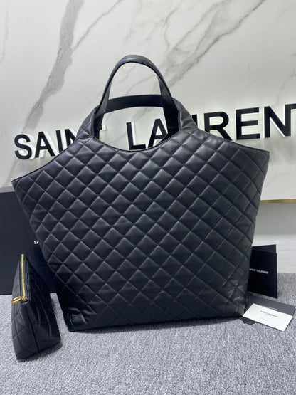 Leather Top Handle Bag
