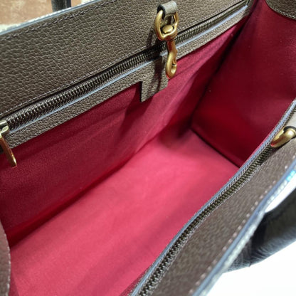 Luxury Leather Top Handle Bag
