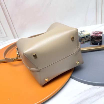 Leather Bucket Bag
