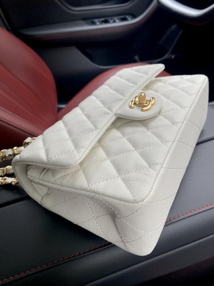 Classic Leather Top Handle Bag