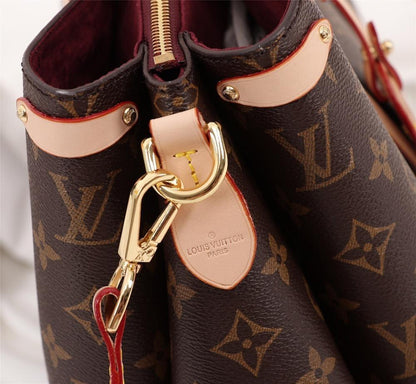 Luxury Premium Monogram Leather Shoulder Bag