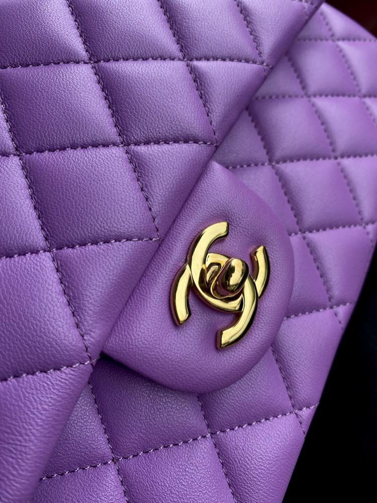 Lambskin Top Handle Bag