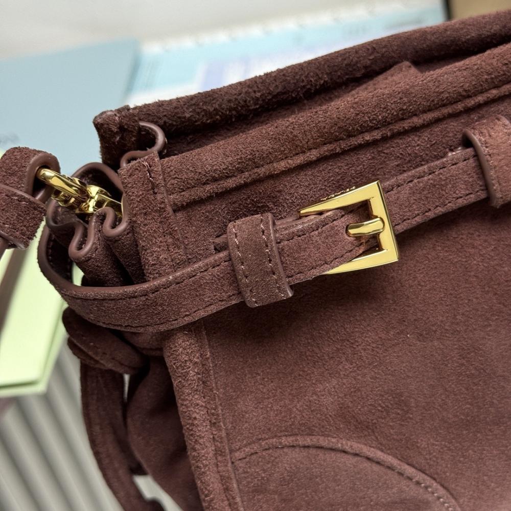Suede Crossbody Bag
