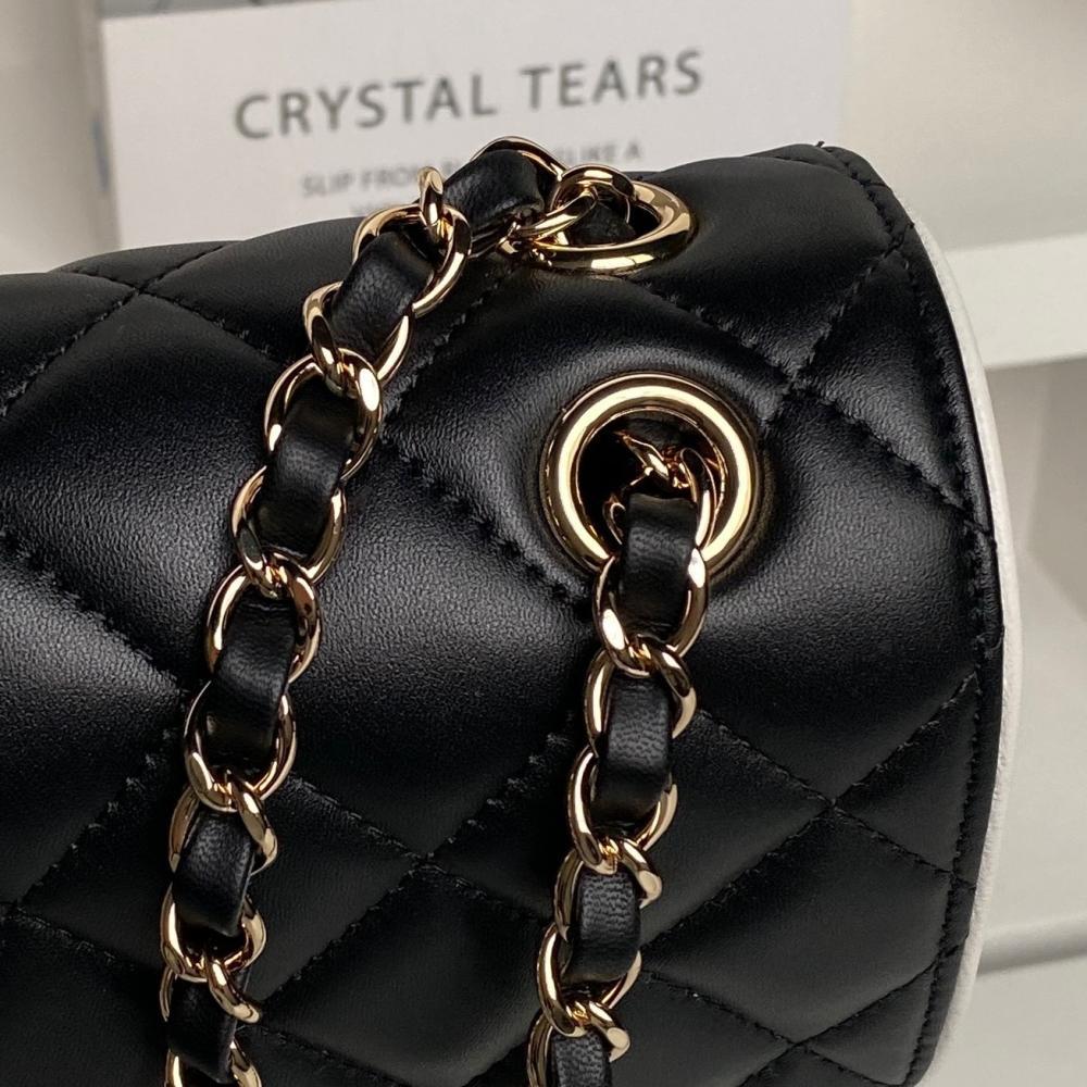 Lambskin Top Handle Bag