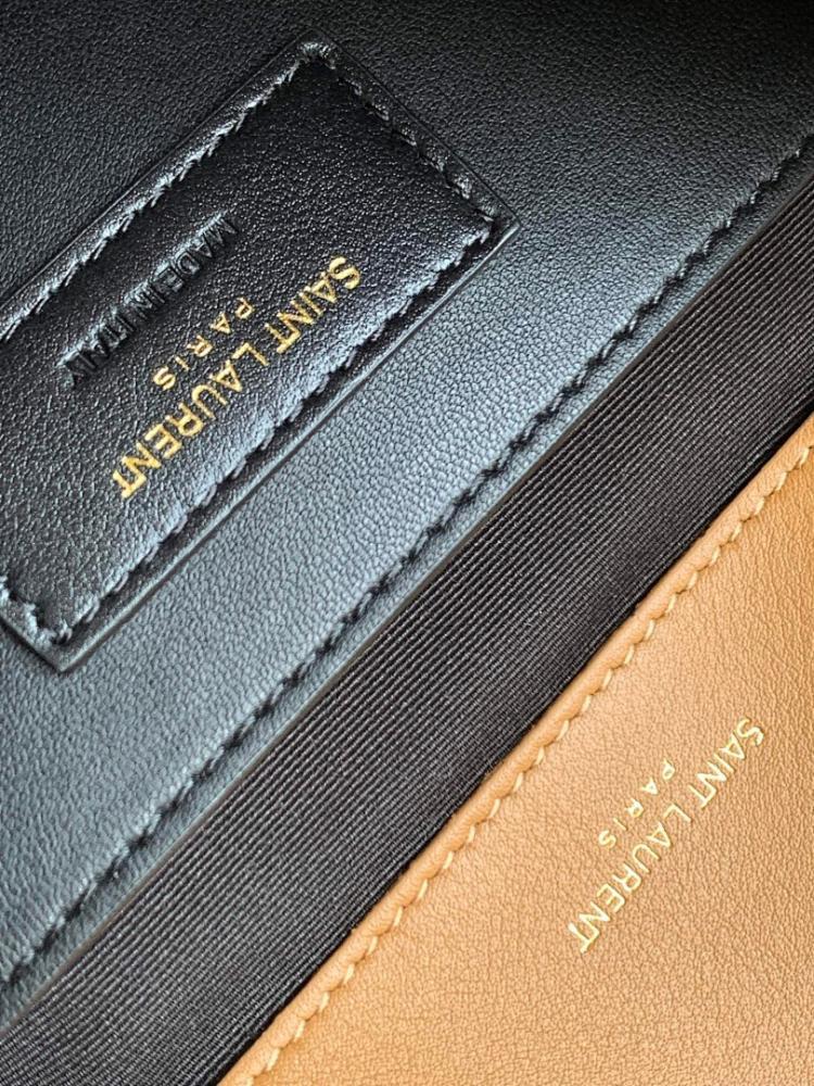Italian-Inspired Stylish Gold Denim Crossbody Bag