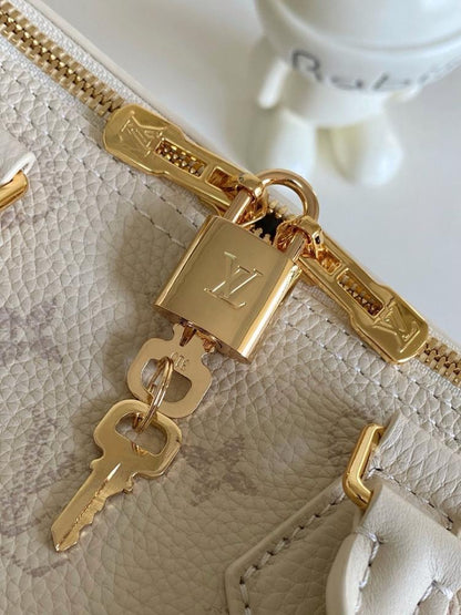 Speedy Monogram Calfskin Crossbody Bag