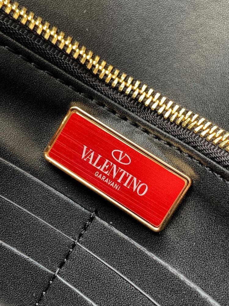 Italian-Inspired Stylish Studded Calfskin Shoulder Bag