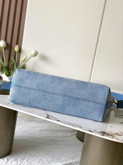 Modern Luxury Denim Hobo Bag – Limited Edition