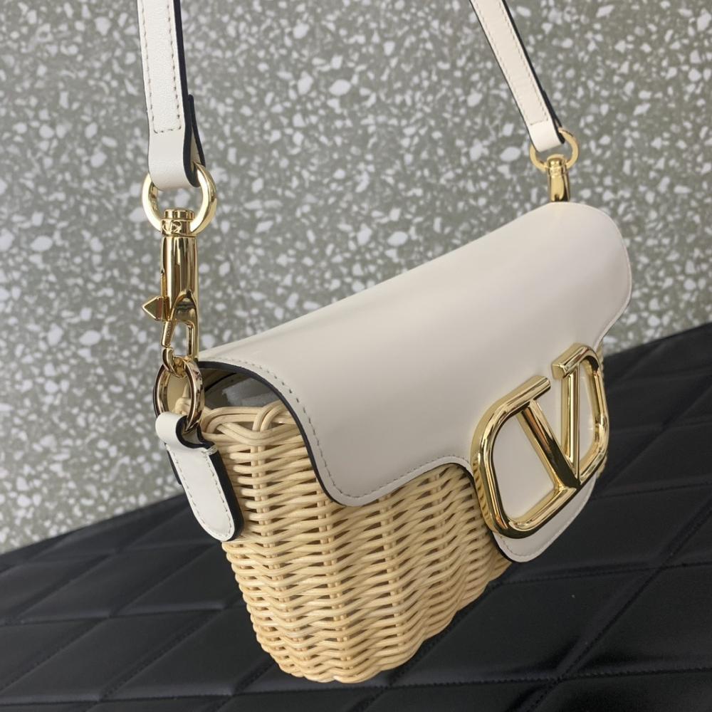 Woven Top Handle Bag