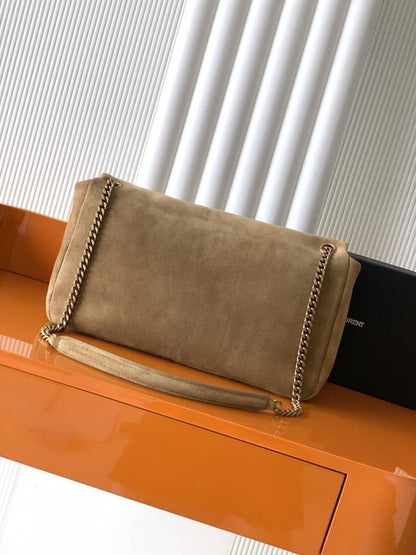 Leather Top Handle Bag