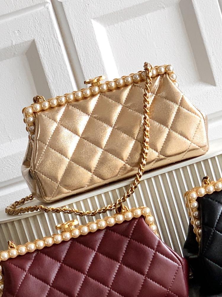 Embroidered Lambskin Wallet