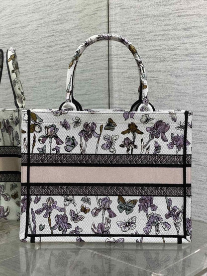 Embroidered Tote Bag