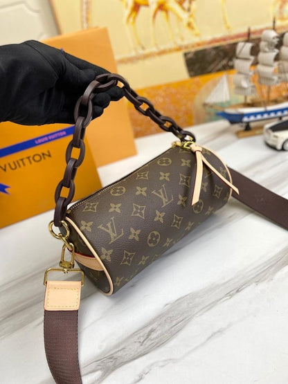 Modern Elegant Monogram Leather Bag – Special Edition