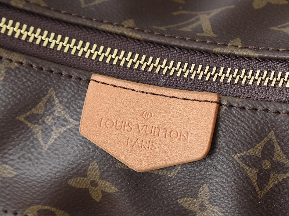 Alma Monogram Canvas Shoulder Bag