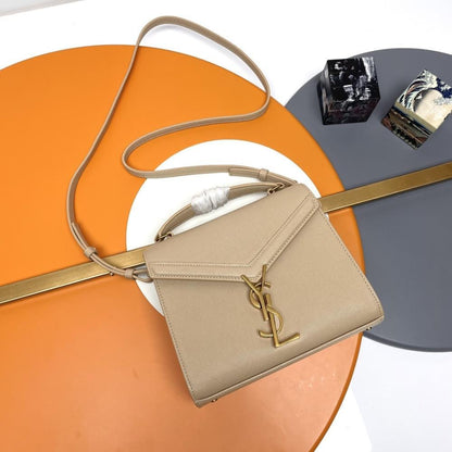 Leather Top Handle Bag