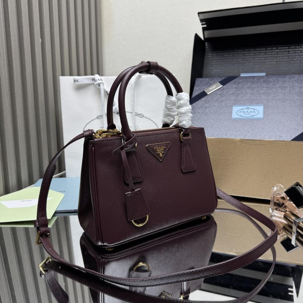 Classic Leather Top Handle Bag