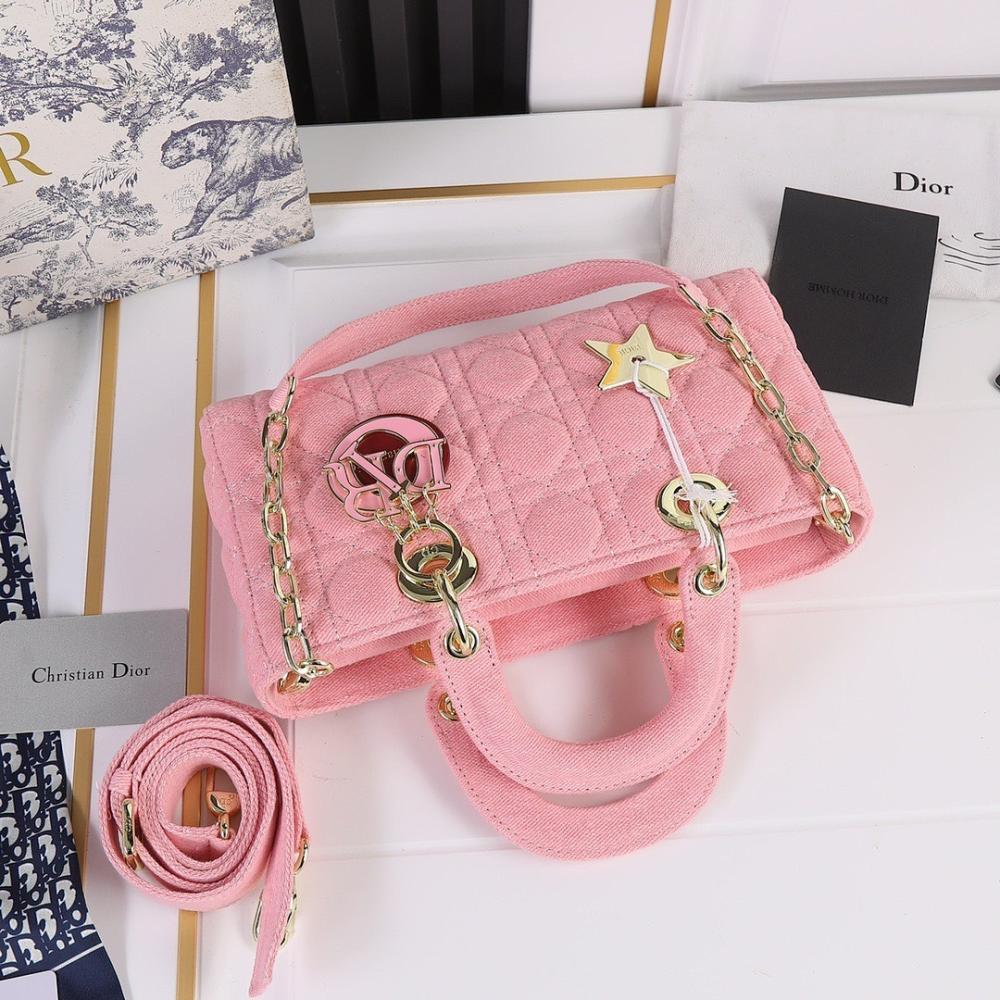 Luxury Stylish Gold Denim Shoulder Bag – Limited Edition