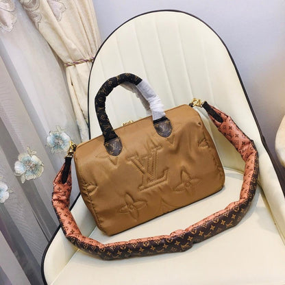 Luxury Elegant Embroidered Nylon Shoulder Bag – Special Edition