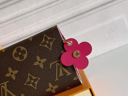 Modern Pink Leather Wallet