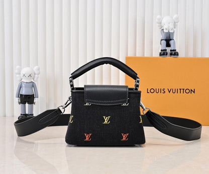 Stylish Refined Denim Shoulder Bag