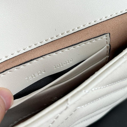 GG Marmont Quilted Leather Top Handle Bag